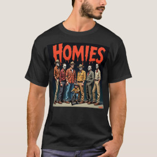 Camiseta Chicano Homies Thug Life