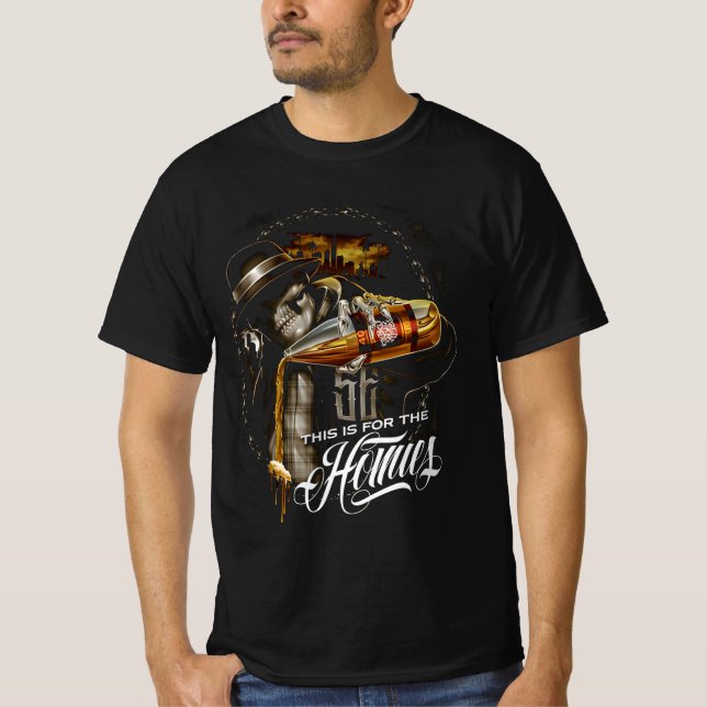 Camiseta chicano horrorizado (Anverso)