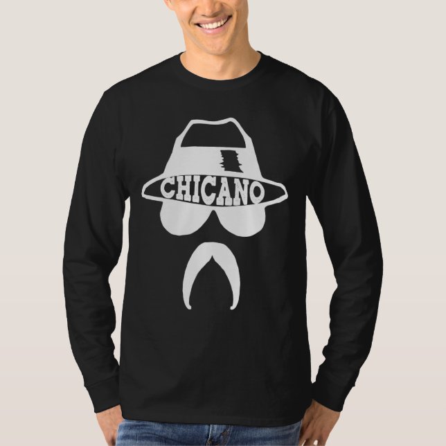 Camiseta Chicano Lowrider Gorra Latino (Anverso)