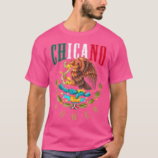 Camiseta Chicano Y Chicana Para Poder Chicano