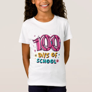 Camiseta Chicas 100 Días De Escuela