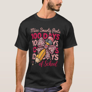 Camiseta Chicas 100 Días Profesora Colegio Coqueta Cinta So