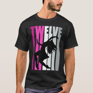 Camiseta Chicas 12.ª bailarina de cumpleaños Reina Expres