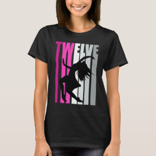 Camiseta Chicas 12.ª bailarina de cumpleaños Reina Expres