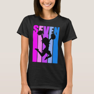 Camiseta Chicas 7.º animador de cumpleaños