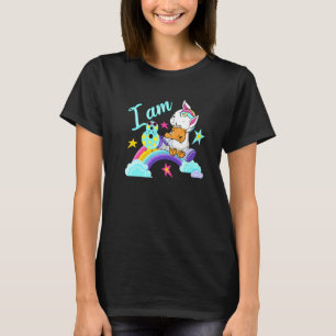 Camiseta Chicas 8 cumpleaños Unicorn Teddy Kids