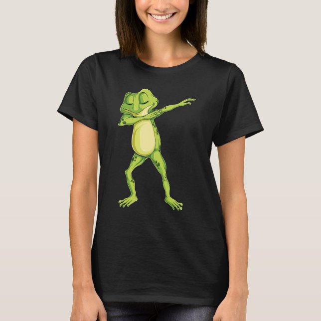 Camiseta Chicas adolescentes anfibios de animales de la ran (Anverso)