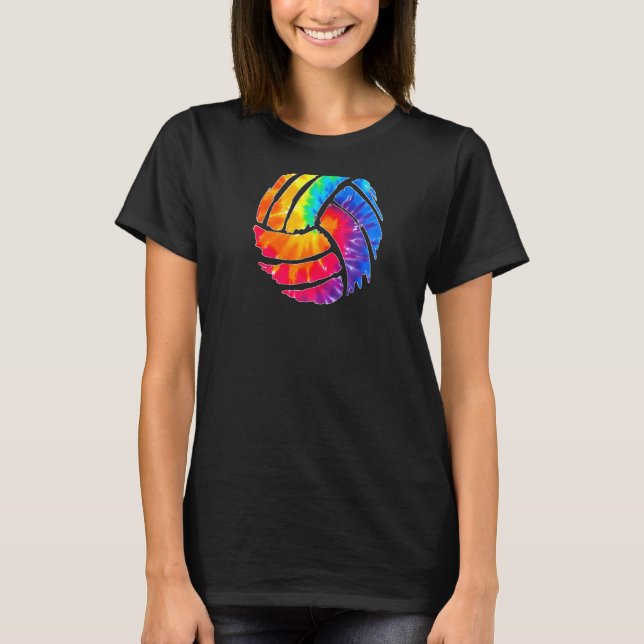Camiseta Chicas adolescentes arcoiris multicolores del tint (Anverso)