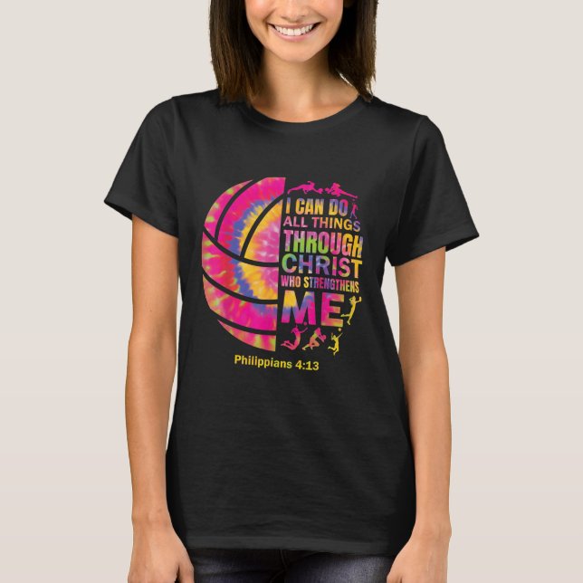 Camiseta Chicas adolescentes de voleibol: Christian Chris (Anverso)