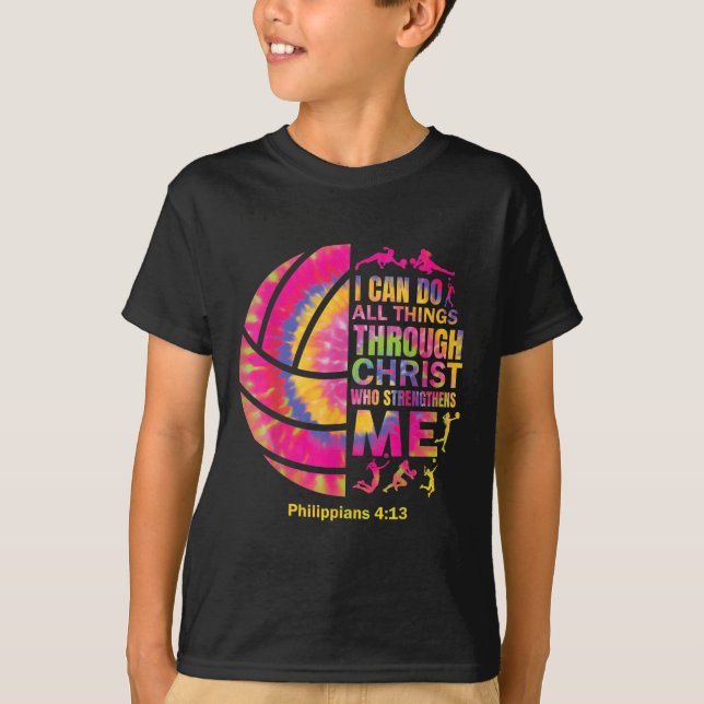 Camiseta Chicas adolescentes de voleibol: Christian Chris (Anverso)
