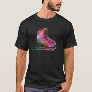 Camiseta Chicas adolescentes mujeres patinaje sobre hielo F