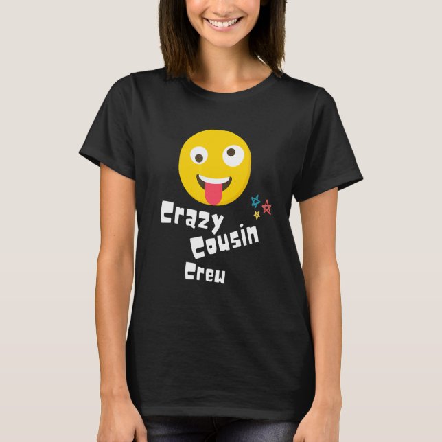 Camiseta Chicas adultos de la tripulación de un primo loco  (Anverso)