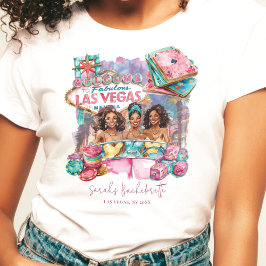 Camiseta Chicas afroamericanos de Las Vegas Bachelorette Lu