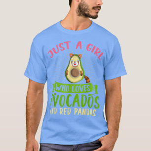 Camiseta Chicas Aguacate Animal Lover Zoo Animal Women Red 