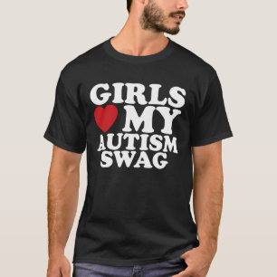 Camiseta Chicas Aman Mi Conciencia Del Flow De Autismo Cora