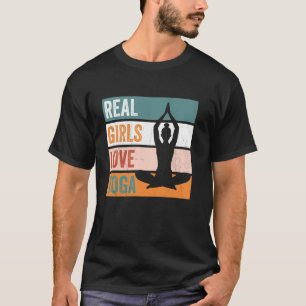 Camiseta Chicas Aman Yoga Divertido Yogi