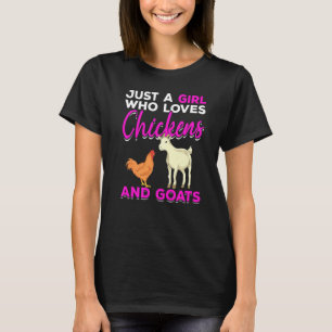 Camiseta Chicas Animales de Granja Granjeras Mujeres Ganade