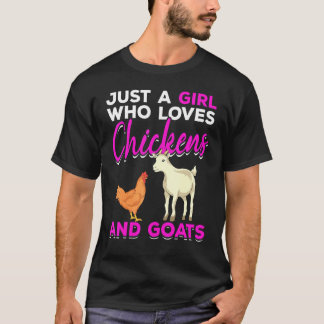 Camiseta Chicas Animales de Granja Mujeres Agricultoras Gan