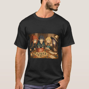 Camiseta Chicas animales que juegan a D&D