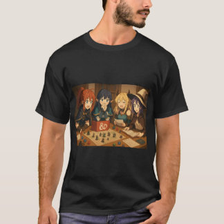 Camiseta Chicas animales que juegan a D&D