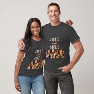 Camiseta Chicas apoyan a Chicas