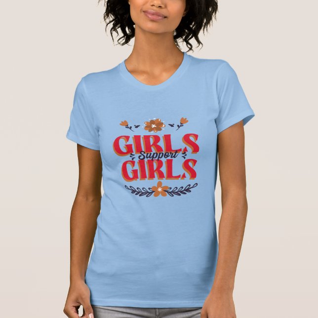 Camiseta Chicas apoyan a chicas (Anverso)