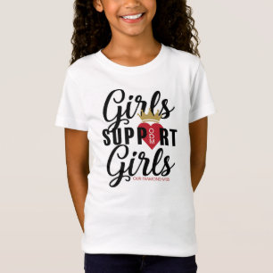 CAMISETA "CHICAS APOYAN CHICAS", ESTILO ODM