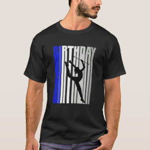 Camiseta Chicas azules Gimnasia rítmica Twirling
