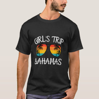 Camiseta Chicas Bahamas gafas de sol vacaciones de verano