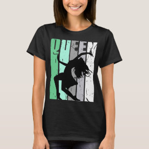 Camiseta Chicas bailan Queen Dancer Motivan gráfico retro