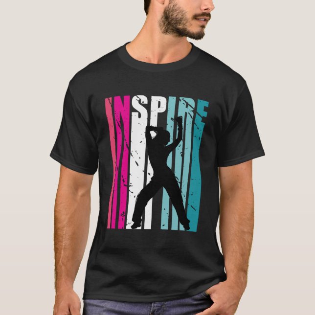 Camiseta Chicas bailarinas de arte inspiran al entrenador r (Anverso)