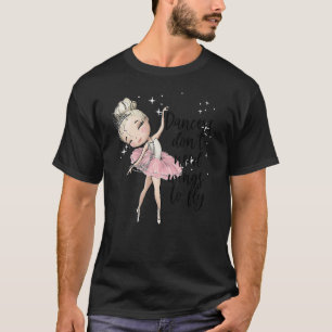Camiseta Chicas bailarines de ballet rubio Ballerina Dance