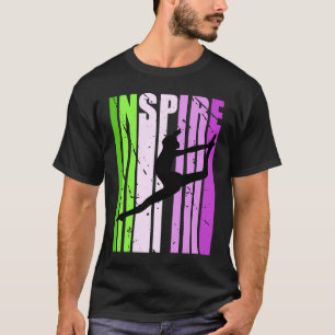 Camiseta Chicas Baile Inspire Color de cumpleaños Hija Fan