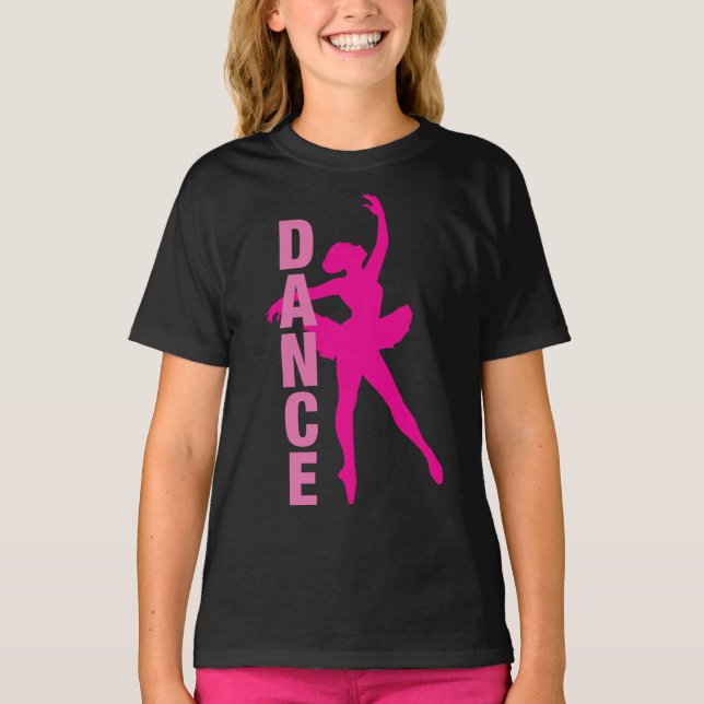 Camiseta Chicas Baloncestistas De Color Rosa (Anverso)