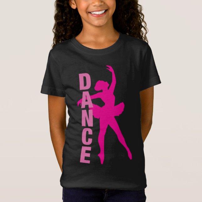 Camiseta Chicas Baloncestistas De Color Rosa (Anverso)