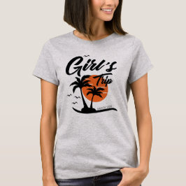 Camiseta Chicas Beach Trip Palm Tree Sun