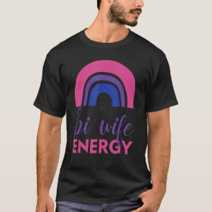 Camiseta Chicas Bi Wife Energy Bisexual