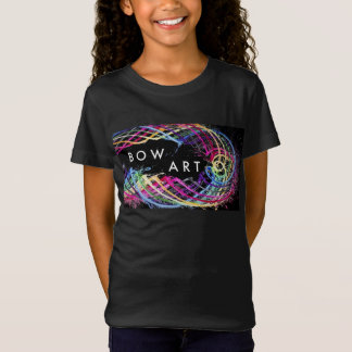 Camiseta Chicas Black Bow Art T Shirt