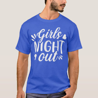 Camiseta Chicas Boda de compromiso de salida nocturna coinc