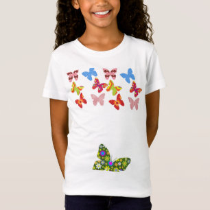 Camiseta Chicas Bonito Butterflies Tee Shirt
