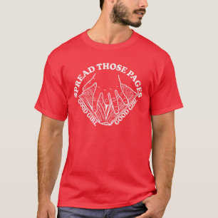 Camiseta Chicas Buenas Leen Libros MalosDos Lados chico vin