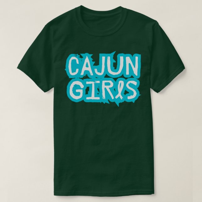 Camiseta Chicas cajún TShirt (Diseño del anverso)