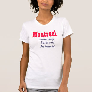Camiseta Chicas calientes de Montreal