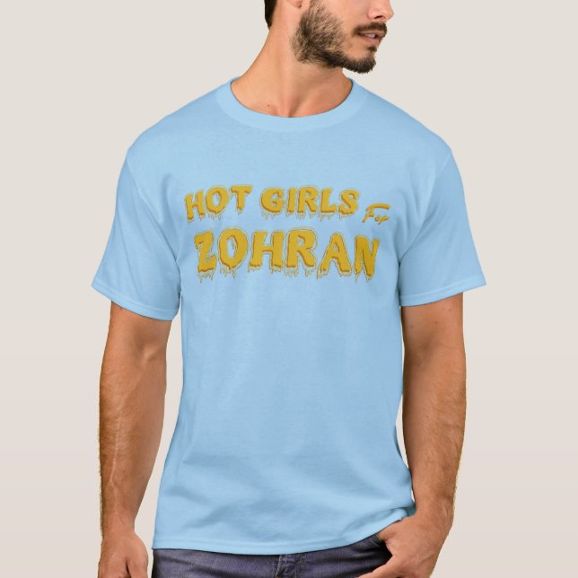 Camiseta Chicas calientes para Zohran Tee, Zohran para NYC (Anverso)