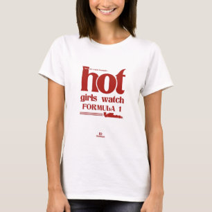 Camiseta Chicas Calientes Ven Fórmula 1 – Póster Minimalist