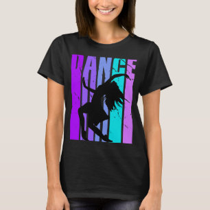 Camiseta Chicas Cáncer Retro Bailarina de cumpleaños