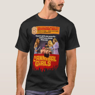 Camiseta Chicas caníbales (1973) Ivan Reitman Classic T-Shi