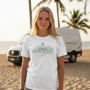 Camiseta Chicas Chic Costeras Sabias de la Vida en Furgonet