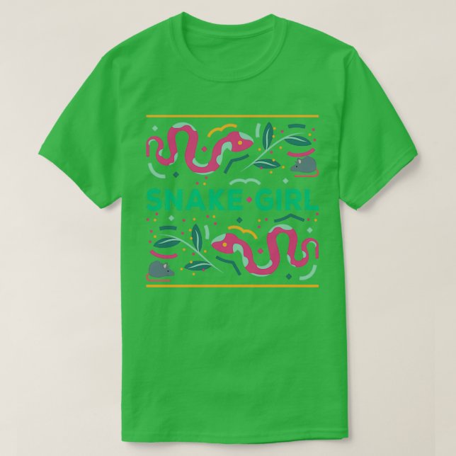 CAMISETA CHICAS CHICAS DE SNAKE PEQUEÑO VACÍO (Diseño del anverso)