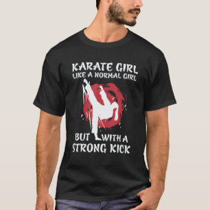 Camiseta Chicas Clásicas de Karate Mujeres Karateka Shotoka